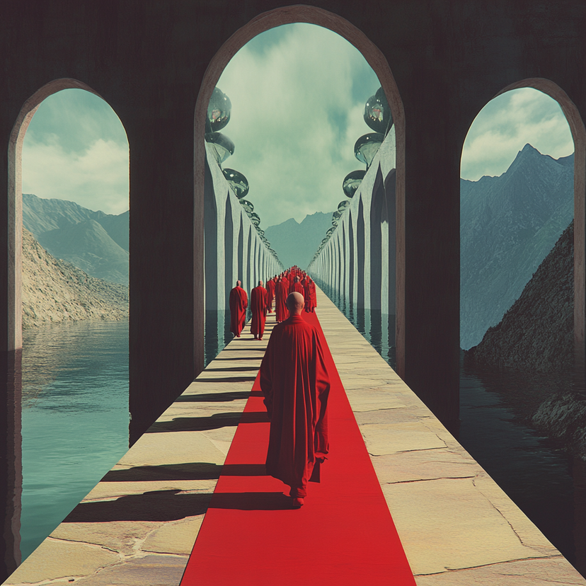 Bridges Between Dimensions: A Journey Through Surreal Realms